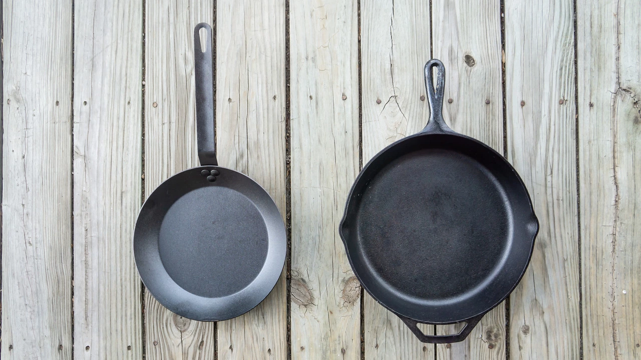 Are cast iron and carbon steel interchangeable?